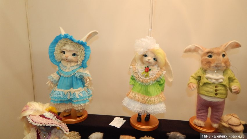 Mosfair. Выставка кукол, апрель 2019. Часть 2. Мишки Тедди и другие игрушки