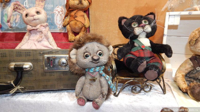 Mosfair. Выставка кукол, апрель 2019. Часть 2. Мишки Тедди и другие игрушки
