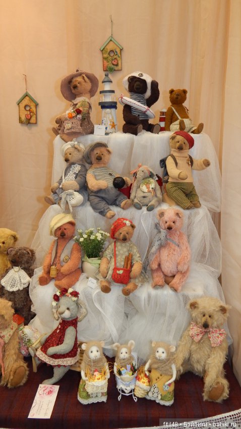 Mosfair. Выставка кукол, апрель 2019. Часть 2. Мишки Тедди и другие игрушки