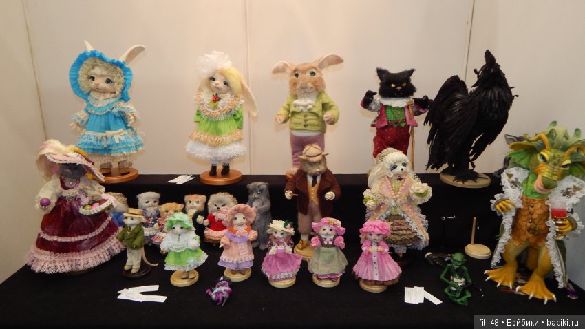 Mosfair. Выставка кукол, апрель 2019. Часть 2. Мишки Тедди и другие игрушки