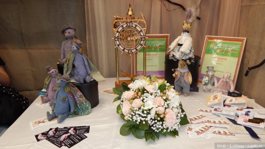Mosfair. Выставка кукол, апрель 2019. Часть 2. Мишки Тедди и другие игрушки