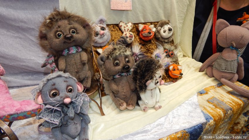 Mosfair. Выставка кукол, апрель 2019. Часть 2. Мишки Тедди и другие игрушки