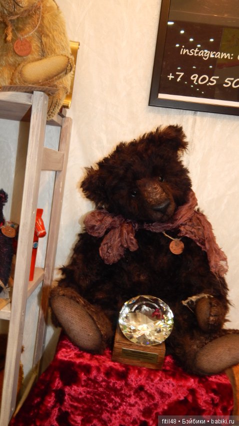 Mosfair. Выставка кукол, апрель 2019. Часть 2. Мишки Тедди и другие игрушки (фото 7)