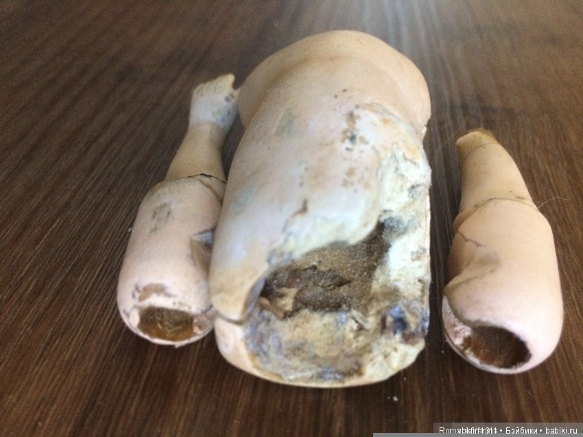 Ремонт тельца малюсенькой антикварочки (фото 3)