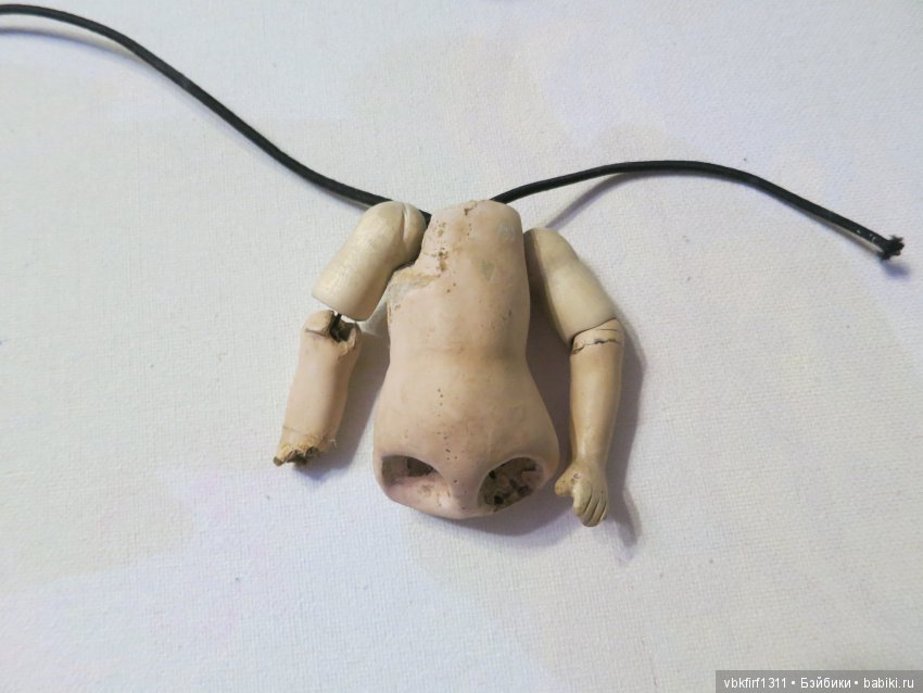 Ремонт тельца малюсенькой антикварочки (фото 5)