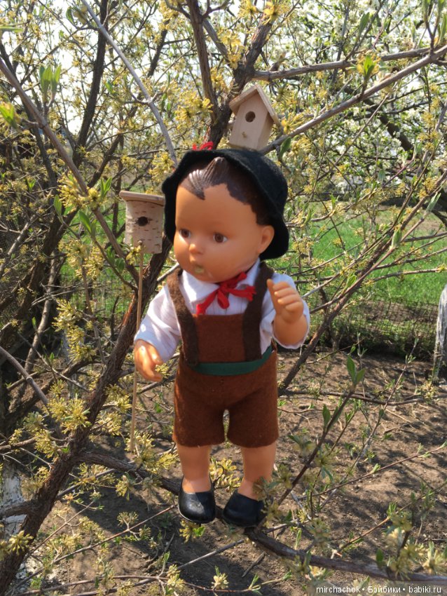 Весенние цветы и... скворечники! Или один день из жизни сорванцов Goebel