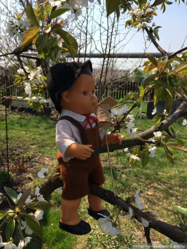 Весенние цветы и... скворечники! Или один день из жизни сорванцов Goebel