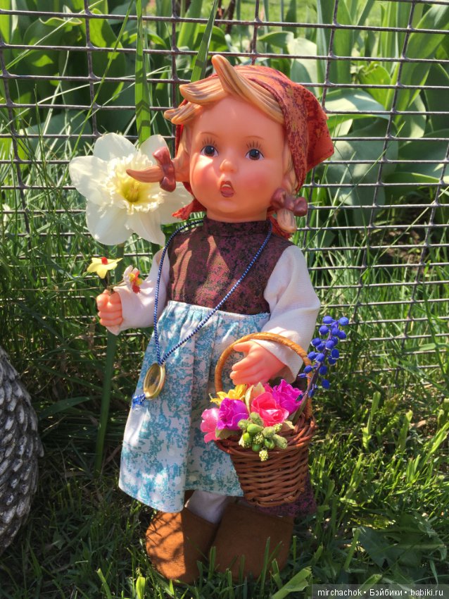 Весенние цветы и... скворечники! Или один день из жизни сорванцов Goebel (фото 3)