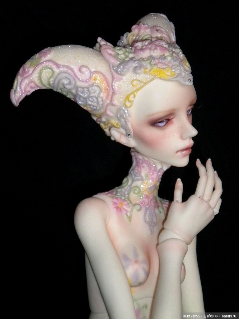 Мейк-ап шарнирных кукол от Smallsoulz