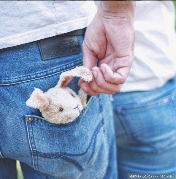 Кролик Тедди, авторская выкройка Наталии Климовой