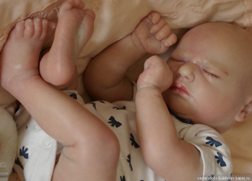 Realborn Jaycee Sleeping — Куклы Реборн (Reborn): работы мастеров