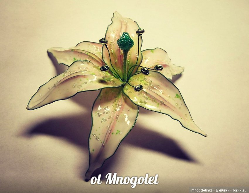 Авторские прозрачные и не прозрачные украшения (фото 2)