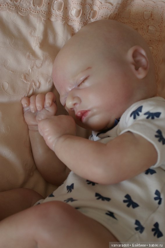 Realborn Jaycee Sleeping — Куклы Реборн (Reborn): работы мастеров