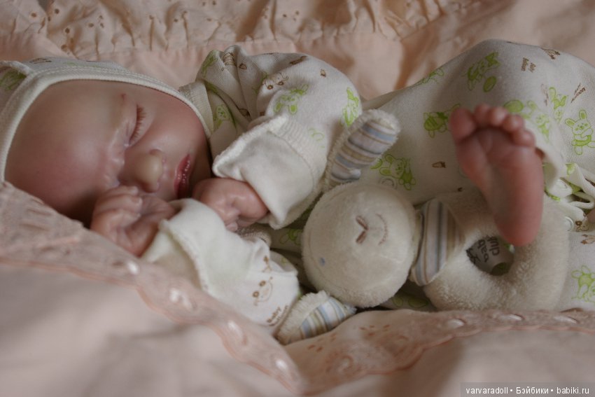 Realborn Jaycee Sleeping — Куклы Реборн (Reborn): работы мастеров (фото 4)