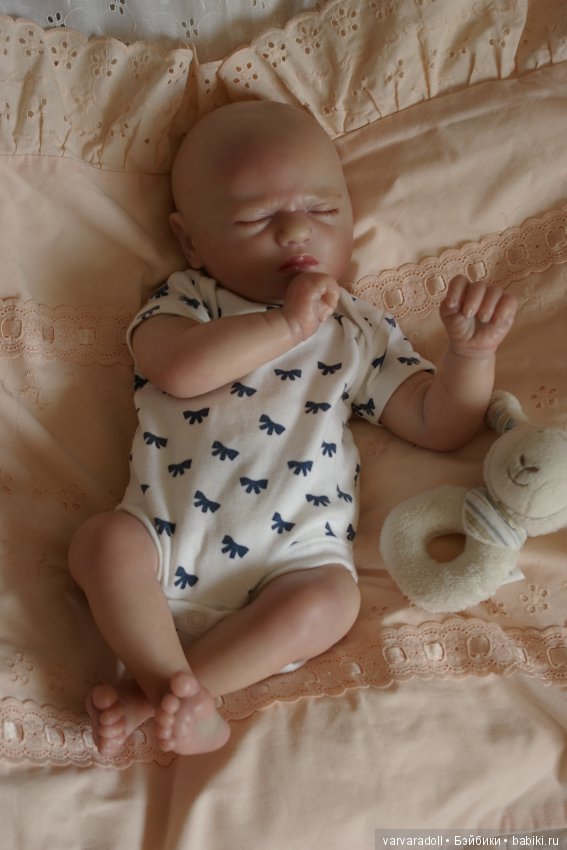 Realborn Jaycee Sleeping — Куклы Реборн (Reborn): работы мастеров
