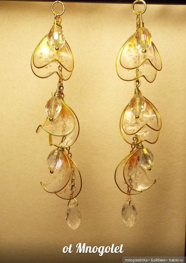 Авторские прозрачные и не прозрачные украшения