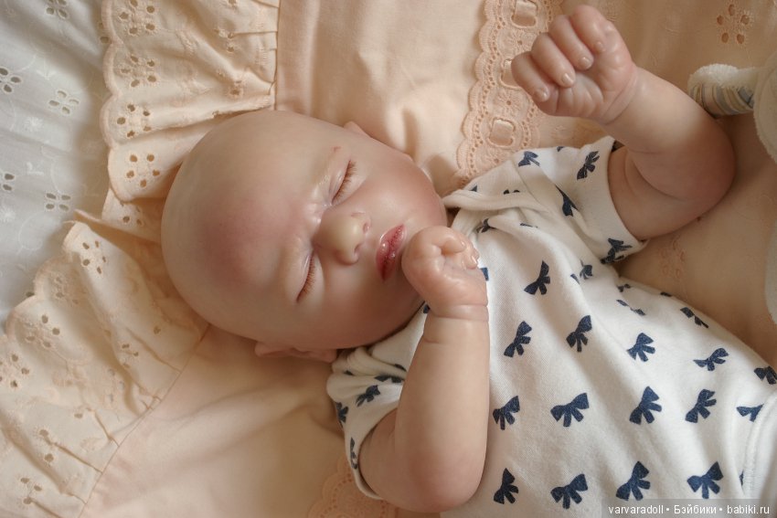 Realborn Jaycee Sleeping — Куклы Реборн (Reborn): работы мастеров