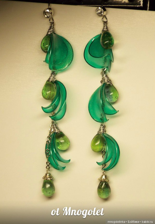 Авторские прозрачные и не прозрачные украшения