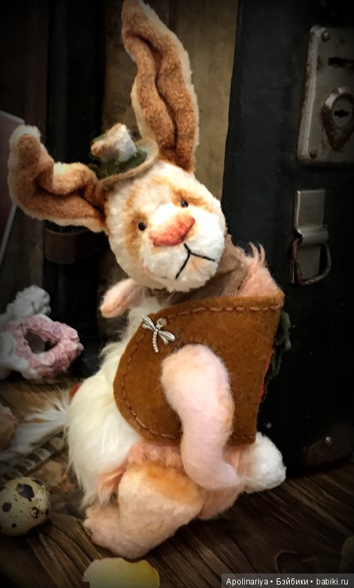 Кролик Паф — Авторские мишки Тедди и друзья: фото (фото 9)