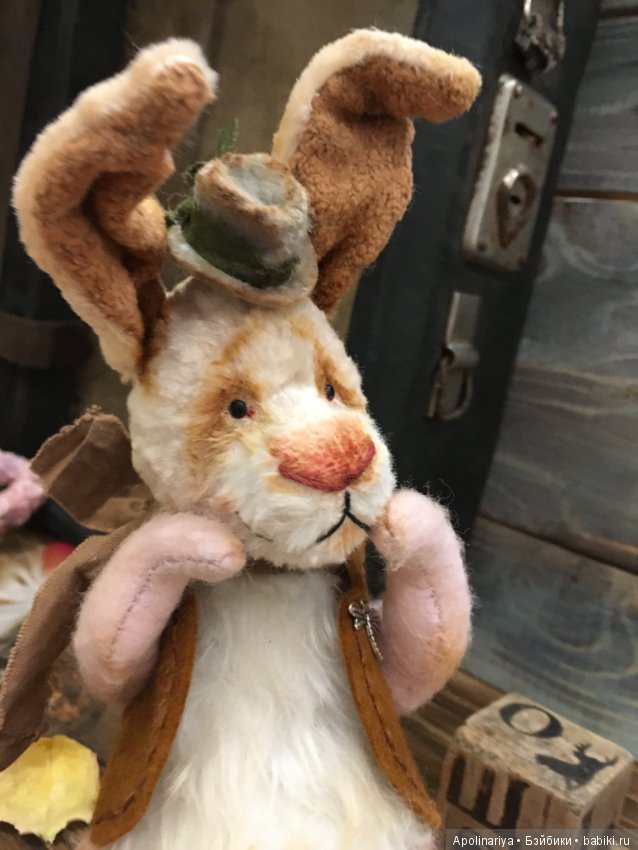 Кролик Паф — Авторские мишки Тедди и друзья: фото