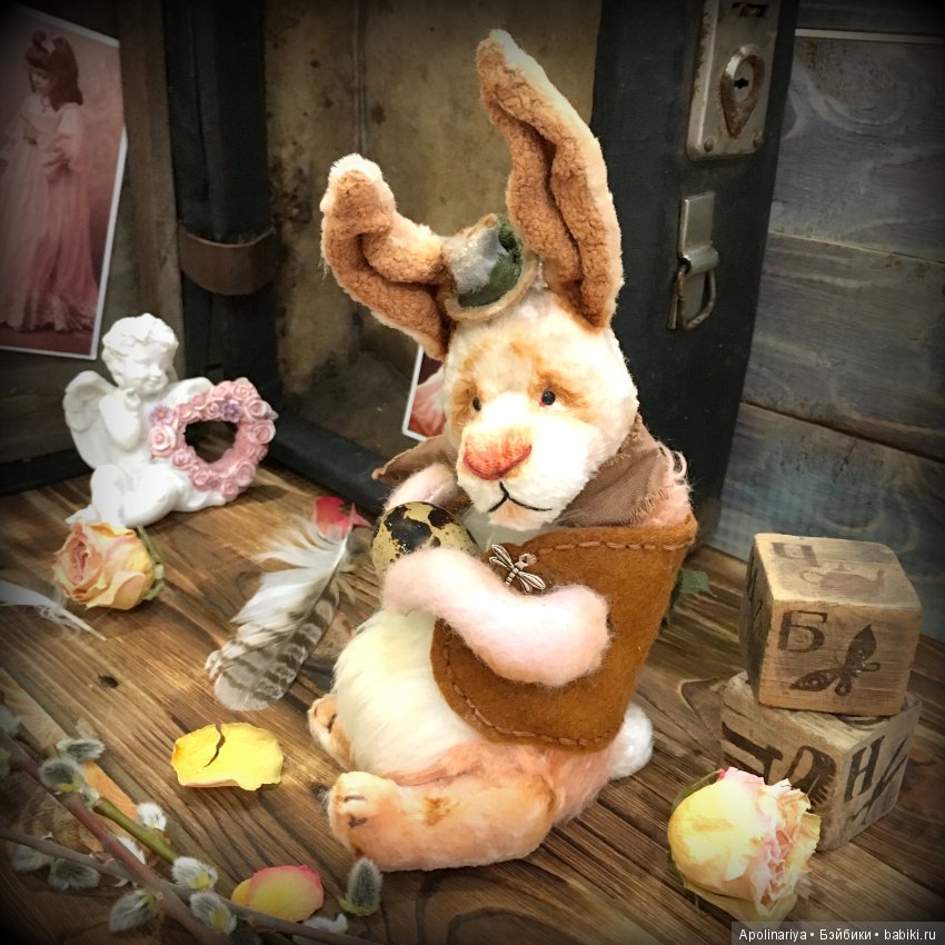 Кролик Паф — Авторские мишки Тедди и друзья: фото