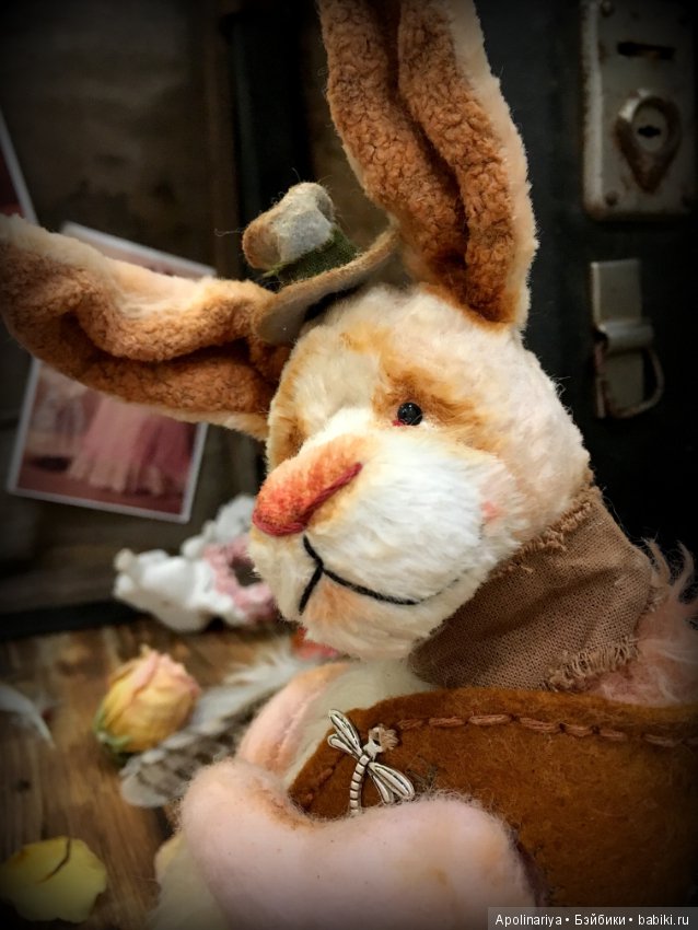 Кролик Паф — Авторские мишки Тедди и друзья: фото