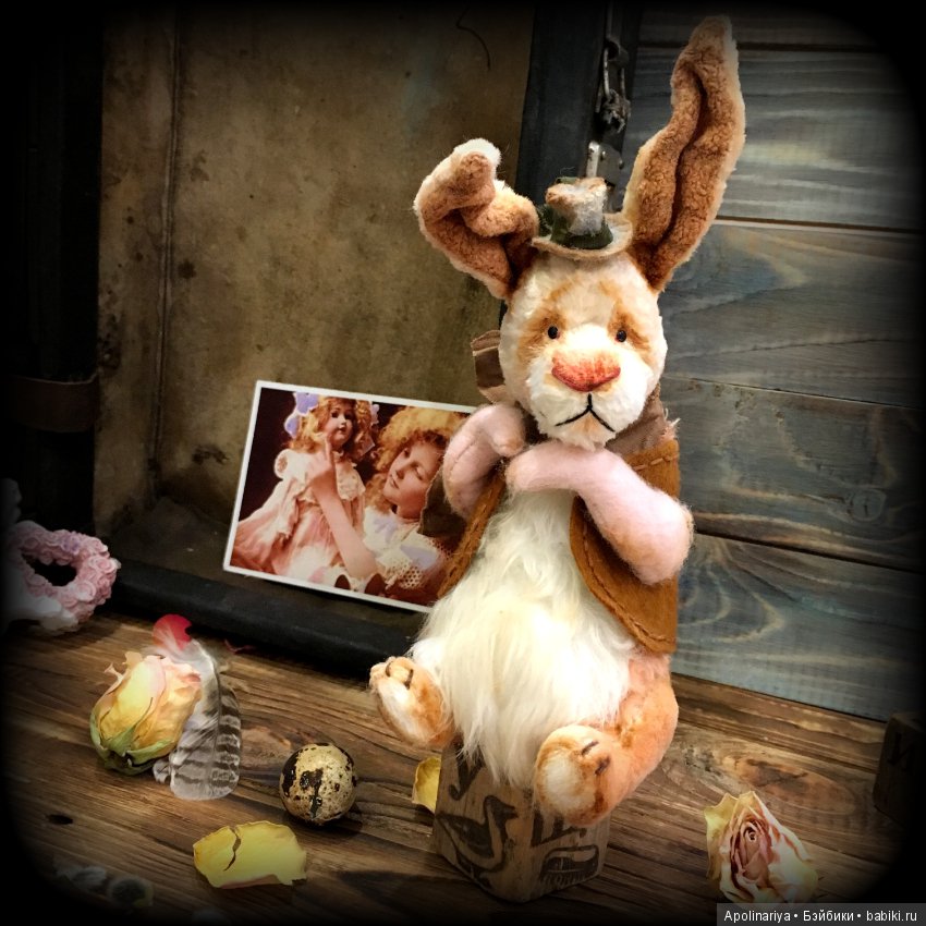 Кролик Паф — Авторские мишки Тедди и друзья: фото