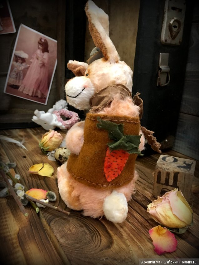 Кролик Паф — Авторские мишки Тедди и друзья: фото