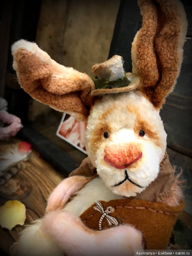 Кролик Паф — Авторские мишки Тедди и друзья: фото