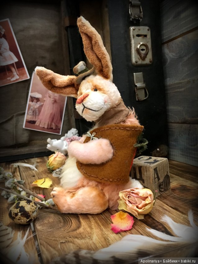 Кролик Паф — Авторские мишки Тедди и друзья: фото