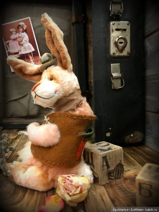 Кролик Паф — Авторские мишки Тедди и друзья: фото