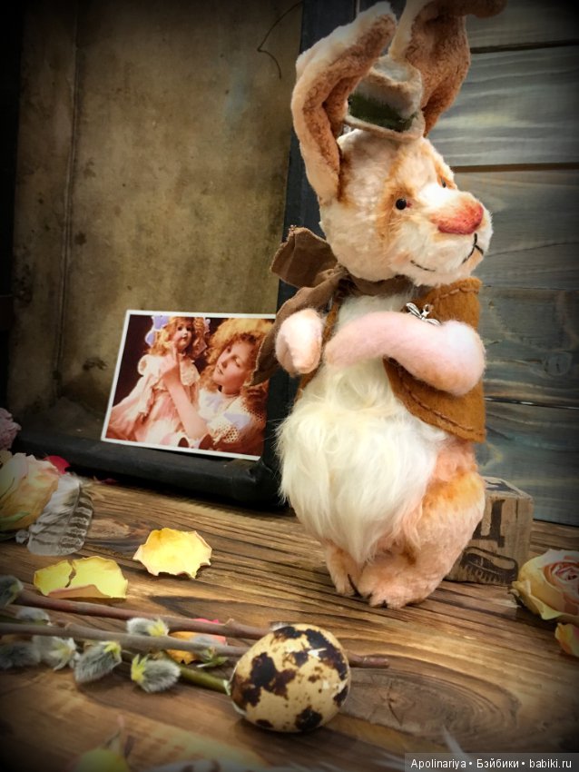 Кролик Паф — Авторские мишки Тедди и друзья: фото