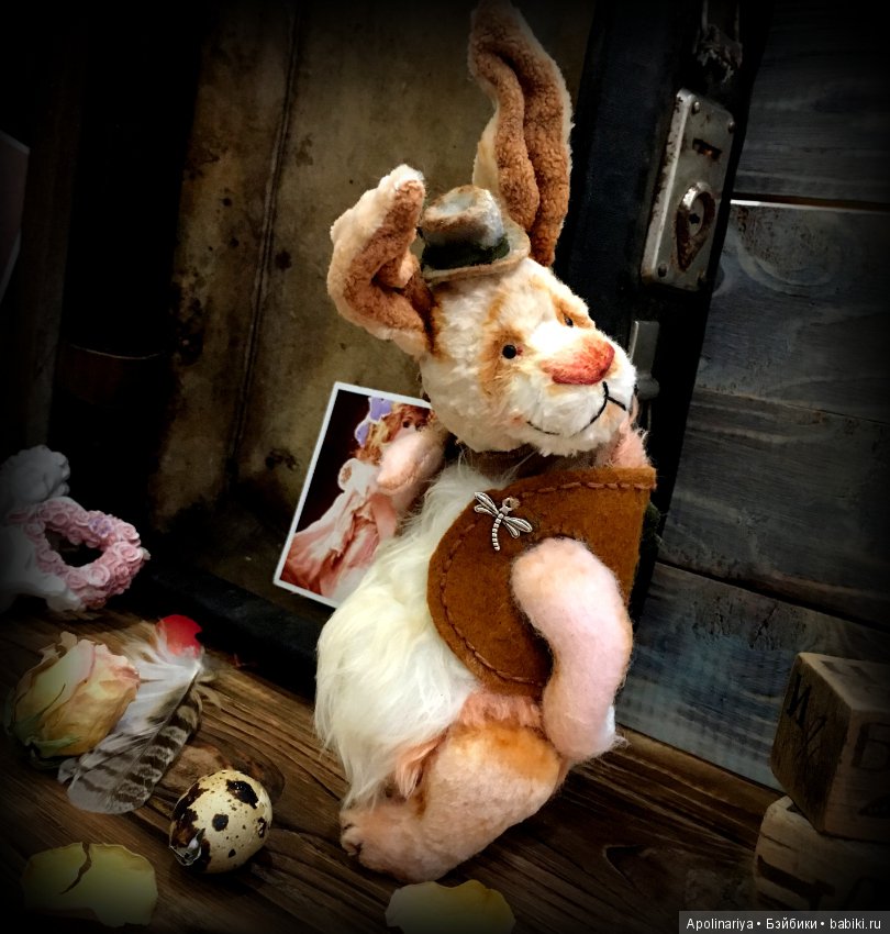 Кролик Паф — Авторские мишки Тедди и друзья: фото (фото 10)