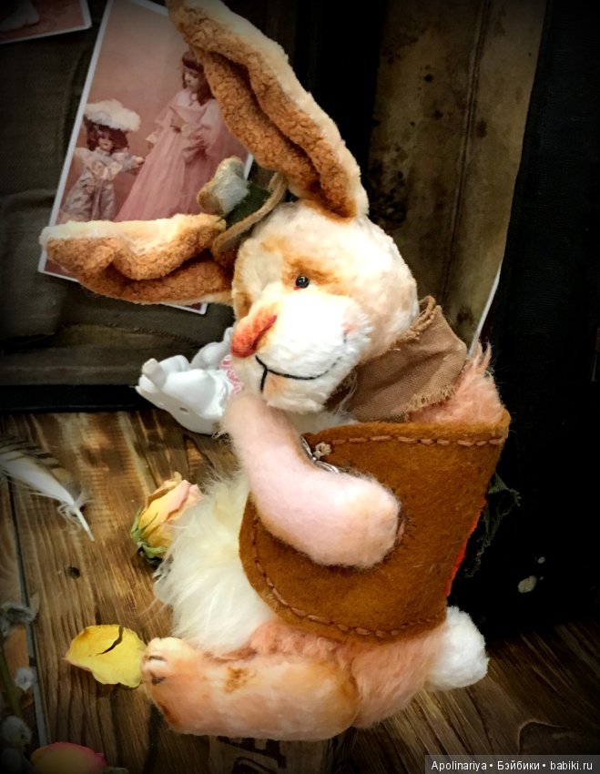 Кролик Паф — Авторские мишки Тедди и друзья: фото