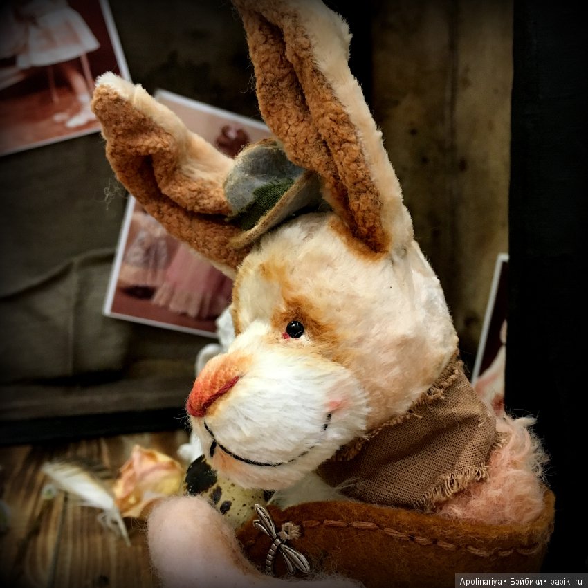 Кролик Паф — Авторские мишки Тедди и друзья: фото (фото 3)