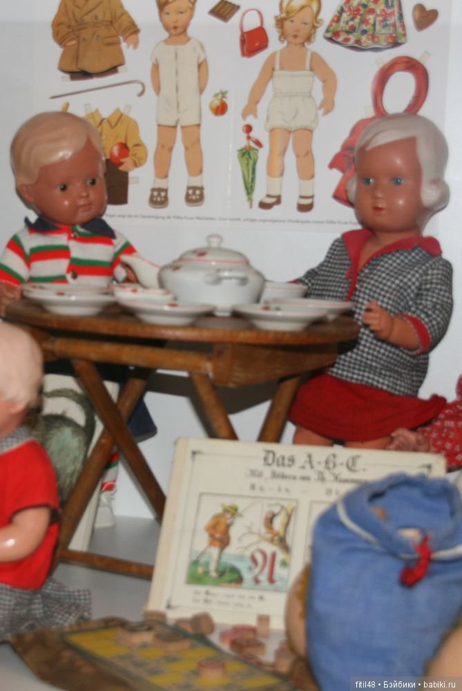 Частная коллекция старинных кукол
