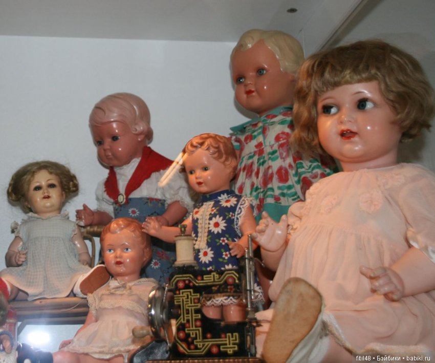 Частная коллекция старинных кукол