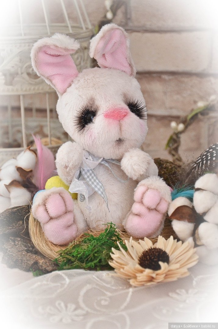 Выкройка кролика Тедди, автор Наталья Кичева