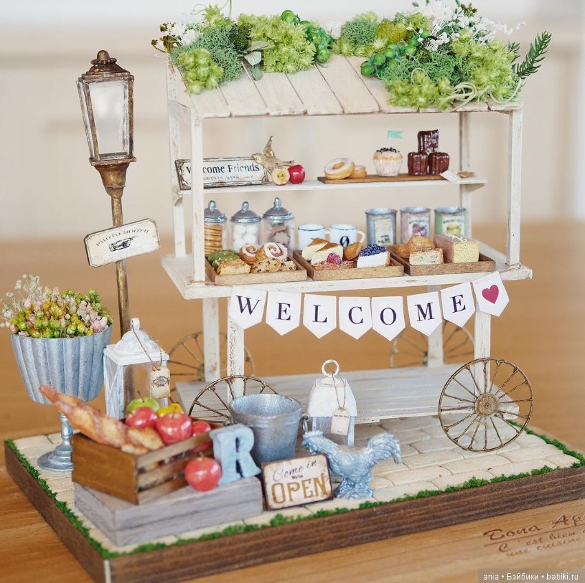 Сладкая кукольная миниатюра