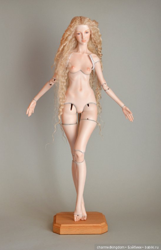 Симонетта Веспуччи — Авторские шарнирные куклы своими руками: лепка (фото 6)