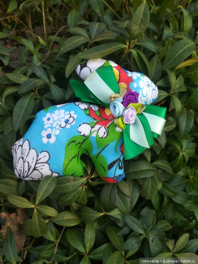 Пасхальные кролики — Текстильные игрушки и примитивы: кофейные (фото 6)