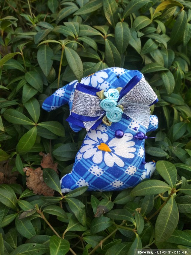 Пасхальные кролики — Текстильные игрушки и примитивы: кофейные (фото 3)