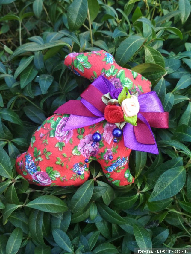 Пасхальные кролики — Текстильные игрушки и примитивы: кофейные