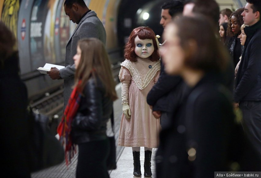 Страшные куклы как отличная рекламная компания (фото 3)
