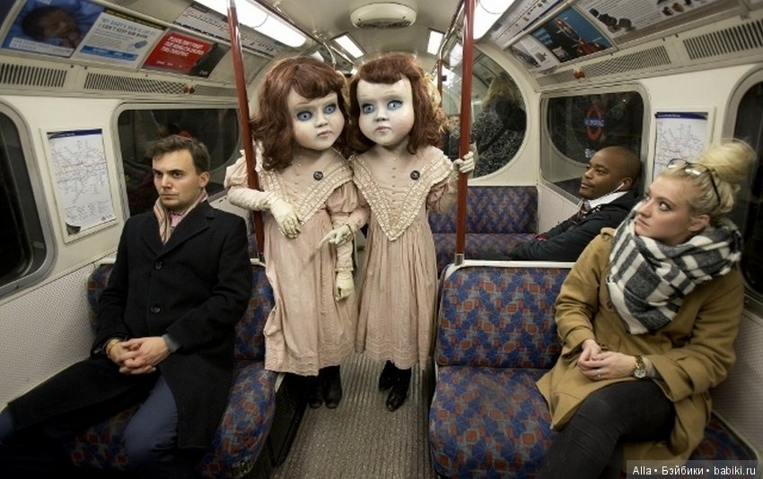 Страшные куклы как отличная рекламная компания (фото 7)