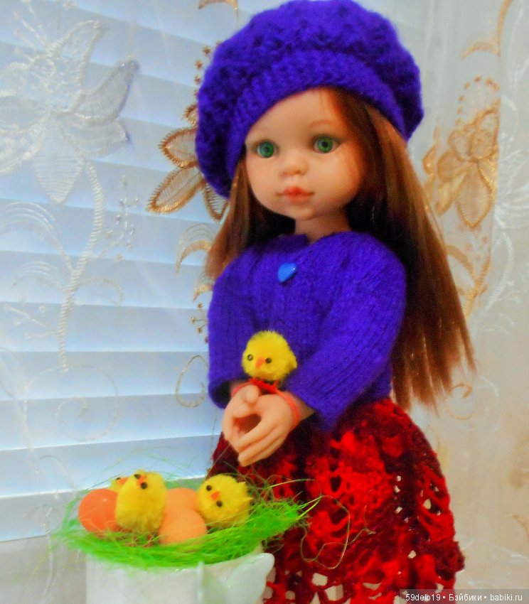 Праздничная фотосессия — Пасхальные открытки и куклы: поздравления