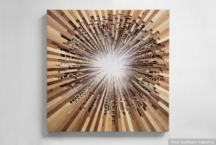 Деревянные скульптуры городов James McNabb (фото 6)