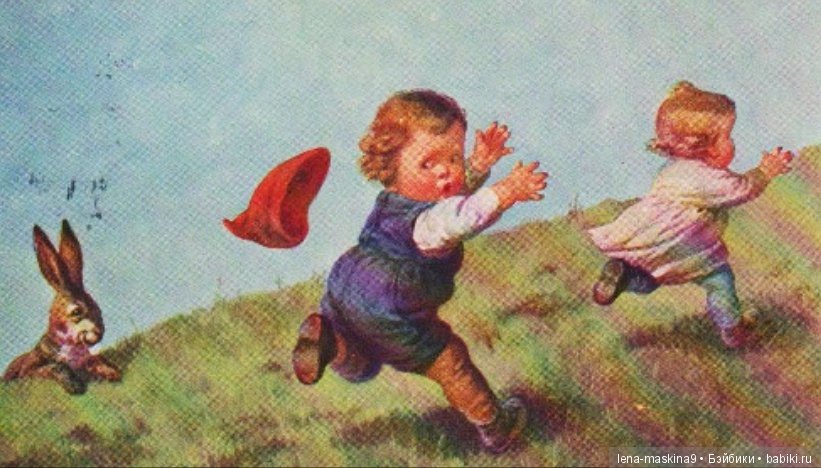 Старинные - Пасхальные открытки