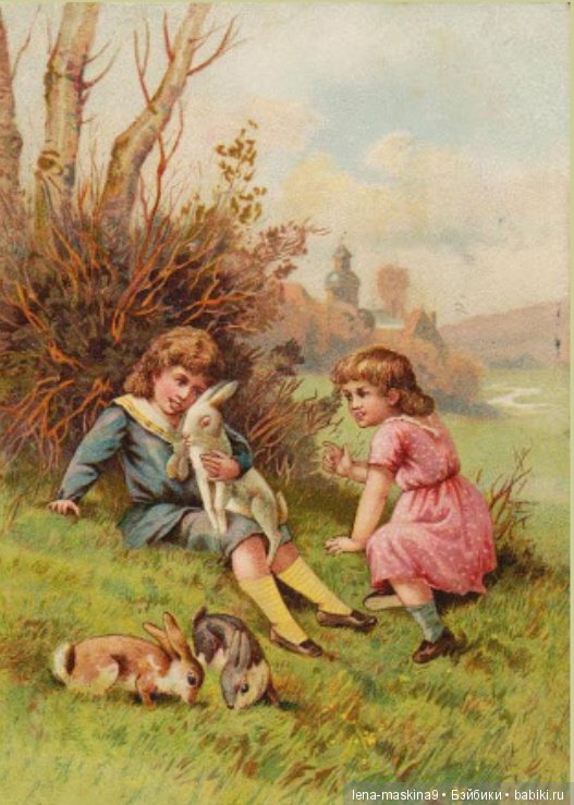 Старинные - Пасхальные открытки