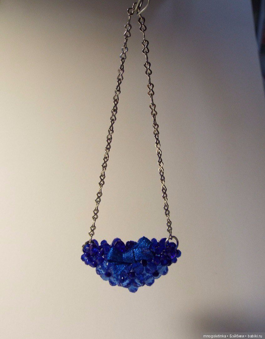 Бисер и хрусталь. Сумочки (фото 5)